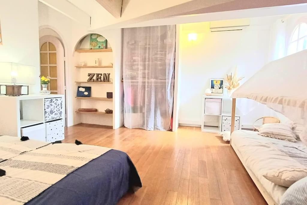 Vila Un Brin De Paille Cagnes-sur-Mer Pokoj fotografie