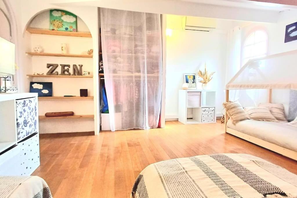 Vila Un Brin De Paille Cagnes-sur-Mer Pokoj fotografie