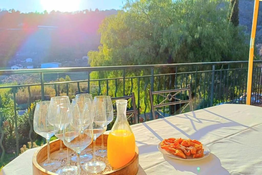 Vila Un Brin De Paille Cagnes-sur-Mer Pokoj fotografie