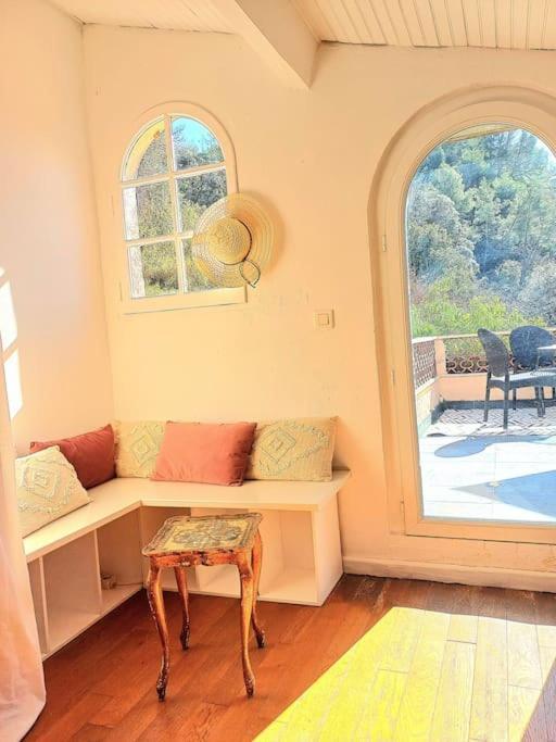 Vila Un Brin De Paille Cagnes-sur-Mer Pokoj fotografie